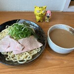 竹麺亭 - 魚介醤油つけ麺　900円(税込)