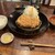 あげづき - 料理写真:南の島豚特上ロースかつ　定食(ご飯、赤出汁のお味噌汁、お新香、ポテトサラダ)