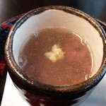 赤坂 菊乃井 - 2014.2　赤蕪蒸し海老餡かけ