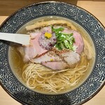 地鶏と蟹 中華そば 礎 - 