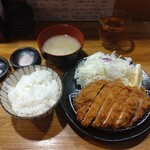 とんかつ 檍 - 上ロースカツ定食