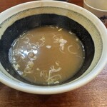 Tsuke Soba Ishii - 衝撃の美味しさ。映えませんがあっさりスープ割。