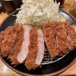 Tonkatsu Aoki - 上ロースかつ　断面