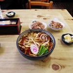 ふたばや - 再訪：うどん２（温かいうどん２玉入り）