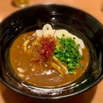 ごえもん - 青唐辛子入カレーうどん 900円