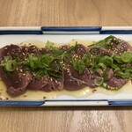 酒処 新天地 - レバーのたたき