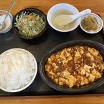 楽苑 - 麻婆豆腐定食
