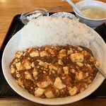 楽苑 - 麻婆丼大盛り