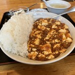 楽苑 - 麻婆丼大盛り