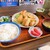 水神屋食堂 - 料理写真:フライミックス定食 800円