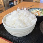 楽苑 - ごはん大盛り