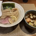 麺処 はら田 - 昆布水醤油つけ麺