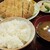 とんかつ　藤 - 料理写真:ロースかつ定食(竹)