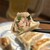 赤門餃子軒 - 料理写真:包丁で切った肉とニラの餃子　絶品です♪