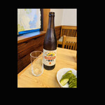 Shukuba Shokudou - 瓶ビール　byまみこまみこ