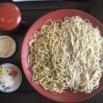 Juuwari Soba Yanagiu An - 二色そば更科韃靼ver.(1080円税込)