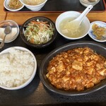 楽苑 - 麻婆豆腐定食