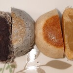 御菓子司 大正堂 - 胡麻まんじゅう120円みそまん120円