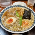 244645269 - 煮卵入り麺飯甜ラーメン