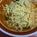 ごくうらーめん大千元 - 激辛タンメンの麺