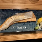 うみからそらへ - うみそら定食（サーモンハラミ・塩焼き）