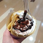 圧倒的クレープ専門店 悪魔のつぶやき - チョコティラミス570円