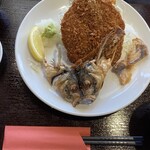 Haru-Meets - 大きなアジフライ定食