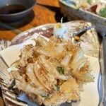 江ノ島小屋 - しらすのかき揚げ