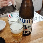 大衆イタリアンかね子 - 瓶ビール680円(税別)