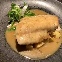 Lien - 黒鯛のポワレ　マデラソース