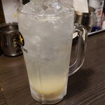 居酒屋 もぢょい有限会社 - 生レモンサワー(大)　659円