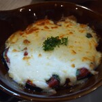 朔 Tatsuya - ナスのチーズ焼き　800円