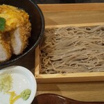 中村麺兵衛 高崎店 - 厚みかつ丼とそばのセット￥999&+￥100でそは大盛り