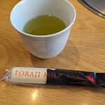 トラジ ビナ ガーデンズ テラス - 食後のお茶とアイスキャンディー