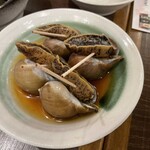 樽一 - 三陸産モスソ貝の煮付け 600円