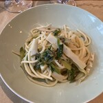 Trattoria Da KENZO - 行者ニンニクとタケノコのペペロンチーノ