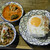タイ・イサーン料理ヤムヤム - 料理写真:ハーフガパオ & ハーフゲンデーン