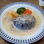 Ea Furasshu - ハンバーグステーキ  ゴルゴンゾーラクリームチーズ