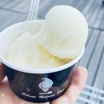 Gelato natura due - ←ジョナ・王林→味の区別はつかない。