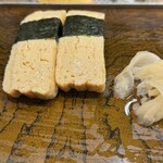 Tachiguizushi Sushitsune - 玉子¥140