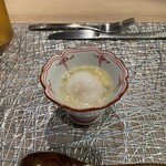 Chuugokusai Arata - アミューズ　白玉団子の甘酒ソース