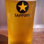 いきなりステーキ - クーポンで100円の生ビール