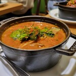 CURRY CLUB キュイエール - 海老と旬野菜のアメリケーヌカレー