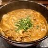 こんぴら茶屋 - 牛カレーうどん (1230円)。辛さは普通。