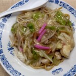 あじ盛食堂 - 皿うどん（太麺）