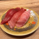 回転鮨 魚太郎 - マグロ3種