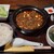 醤 - 料理写真:麻婆豆腐定食