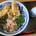 はな明かり - 冷たいぶっかけうどん、最高です！