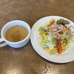 Jori Pasuta - スープ　サラダ