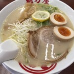 ラーメン魁力屋 富士青島店 - 鶏白湯らぁめん＋味玉
